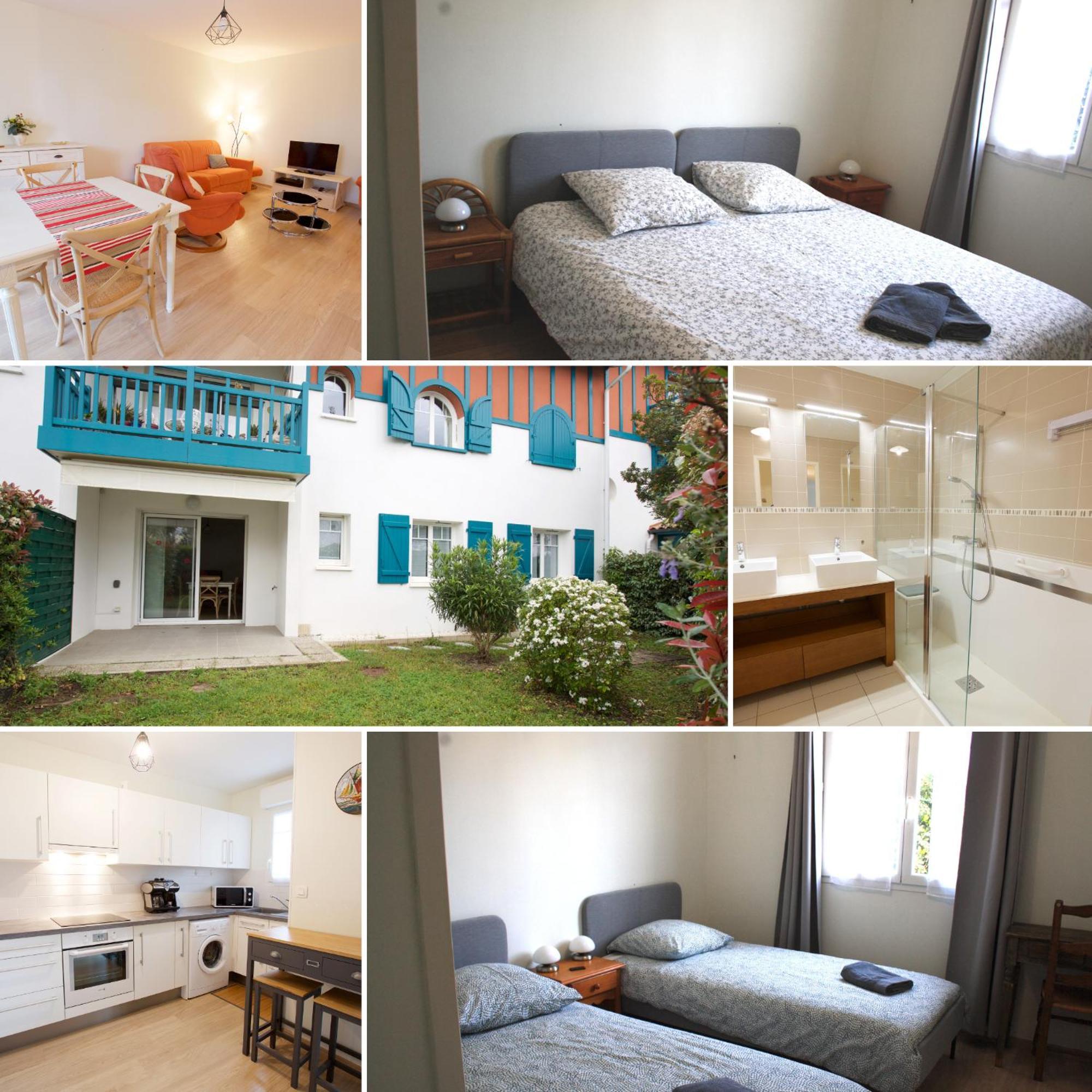 Apartmán * Capbreton * Hossegor * Golf * Parking * Famille Exteriér fotografie